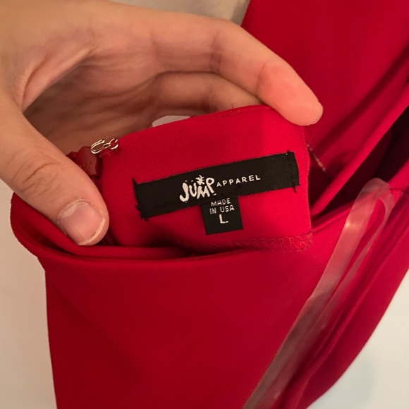 Strappy Red Dress - Picture 3 of 3